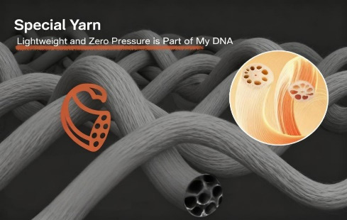 Special yarn fiber diagram